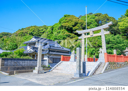 初夏の宗像大社 中津宮 大島 福岡県宗像市 初夏の宗像大社 中津宮 大島 福岡県宗像市 114808554