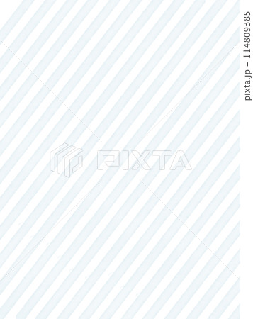 ストライプ　水彩風　斜線　水色　青空 114809385