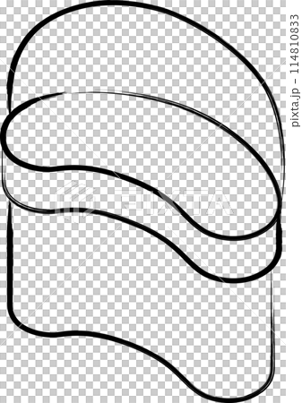 筆書きキャンプ道具　飯盒 114810833