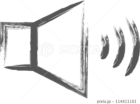 筆書きミニミニアイコン　サウンド	 114811181