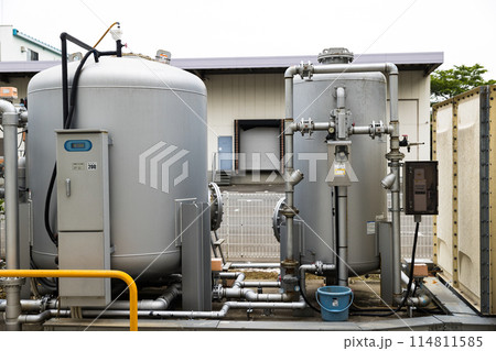 工場排水処理装置　塔式ろ過装置 114811585