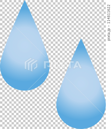 しずく　水滴　アイコン 114811622