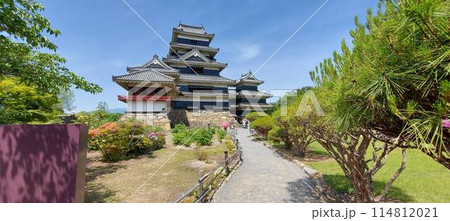 松本城、長野県松本市、美しい 114812021