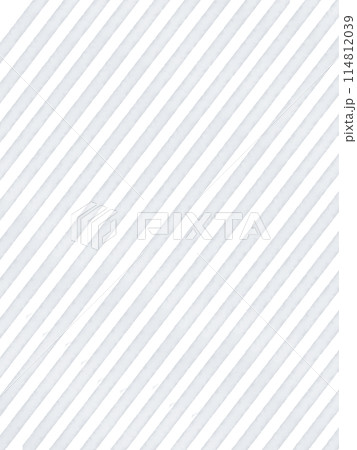 縞　水彩風　斜線　灰色　モノクロ 114812039