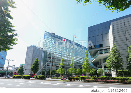 東京都　千代田区　東京国際フォーラム　丸の内風景 114812465
