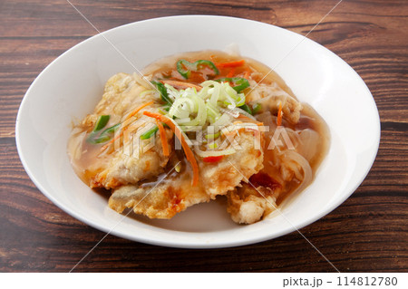 白身魚の甘酢餡かけ 白身魚の甘酢餡かけ 114812780