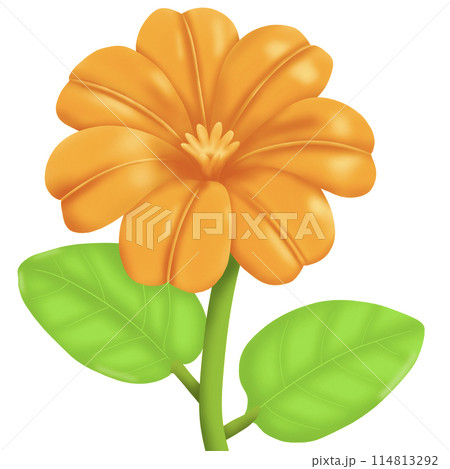 a leaf of flowers 114813292