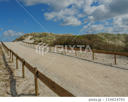 the island of ameland in the dutch north sea the island of ameland in the dutch north sea 114814793