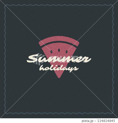 Summer holidays typography inspirational quote design for poster or apparel Summer holidays typography inspirational quote design for poster or apparel 114814845