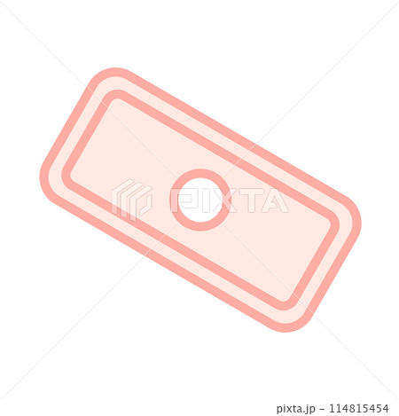 緊急避妊薬のシンプルなアイコンイラスト 緊急避妊薬のシンプルなアイコンイラスト 114815454