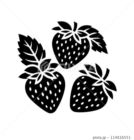 Leaves, Foliage, Greenery, Foliage silhouette editable vector illustration isolated over white background Leaves, Foliage, Greenery, Foliage silhouette editable vector illustration isolated over white background 114816551