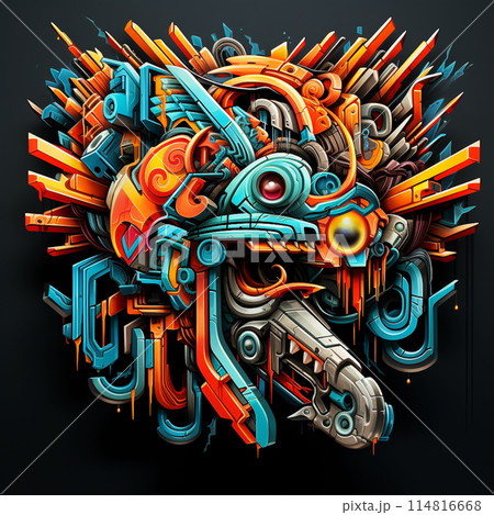 トランスの幻想世界:サイケデリックアートの魔法 トランスの幻想世界:サイケデリックアートの魔法 114816668