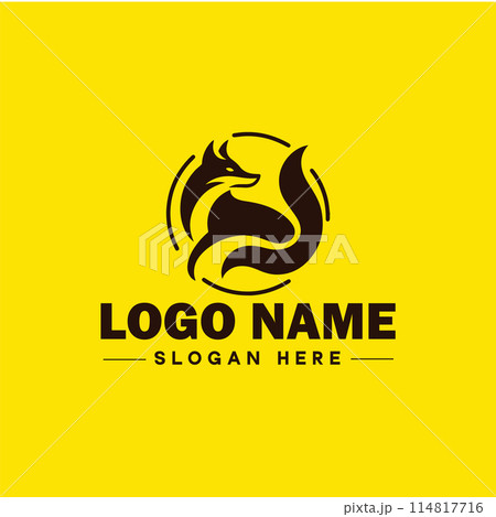 Fox animal logo and icon clean flat modern minimalist business and luxury brand logo design editable vector Fox animal logo and icon clean flat modern minimalist business and luxury brand logo design editable vector 114817716