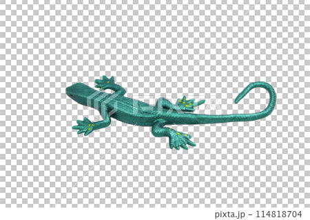 Green rubber lizard toy with no background. Stretchable toy. Anti-stress. Horizontal photo. For text. Green rubber lizard toy with no background. Stretchable toy. Anti-stress. Horizontal photo. For text. 114818704