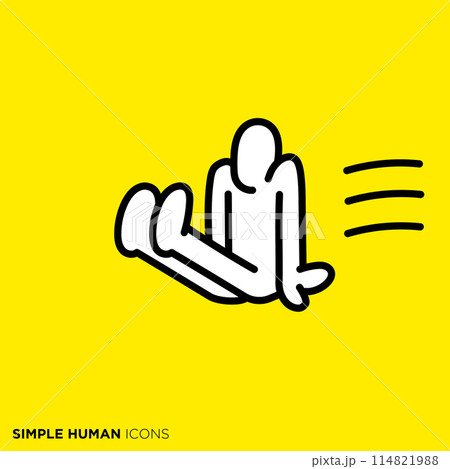 シンプルな人間のアイコンシリーズ,除外される人 114821988