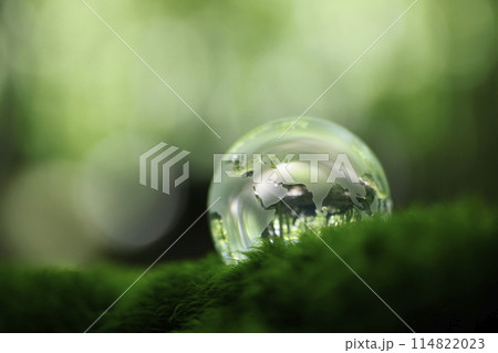 エコイメージ　ガラスの地球 114822023