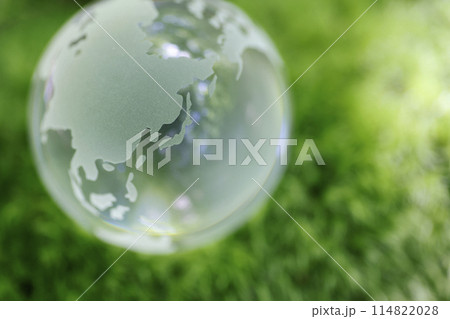 エコイメージ ガラスの地球 エコイメージ ガラスの地球 114822028