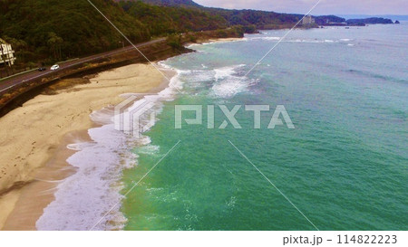 日南海岸〜ドローンで撮影(日南海岸/宮崎県) 日南海岸〜ドローンで撮影(日南海岸/宮崎県) 114822223