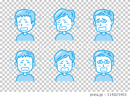 臉部表情插圖集 114823401