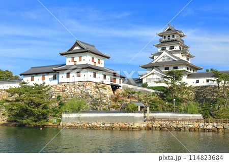 【愛媛県】快晴の今治城 114823684