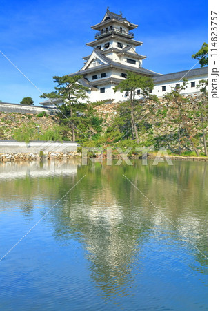 【愛媛県】快晴の今治城 114823757
