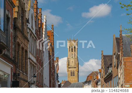 ベルギー　ブルージュ　ブルッヘの鐘楼 114824088