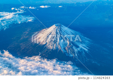 富士山 冬景 富士山 冬景 114824163