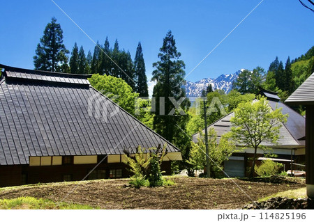 青鬼集落・北アルプス(長野県・白馬村) 青鬼集落・北アルプス(長野県・白馬村) 114825196