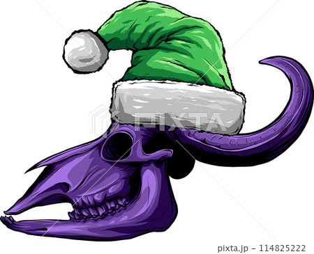 Bull skull with horns vector illustration design Bull skull with horns vector illustration design 114825222