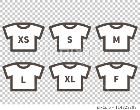 Clothing size icon 114825285