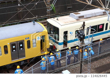 ［2024.05］小田急8000形電車：西武鉄道譲渡回送（武蔵野線新秋津付近） 114826445