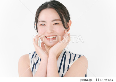 20代女性のビューティーポートレート 114826483