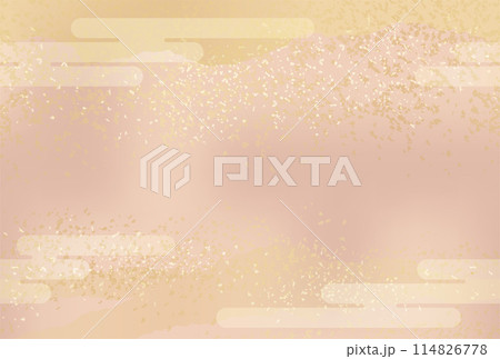 シームレスな和柄の背景 シームレスな和柄の背景 114826778