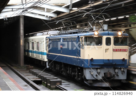 ［2024.05］武蔵野線を行く西武鉄道に渡る小田急8000形電車 114826940