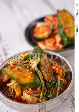 美味しそうなキムチ 韓国料理 美味しそうなキムチ 韓国料理 114827853