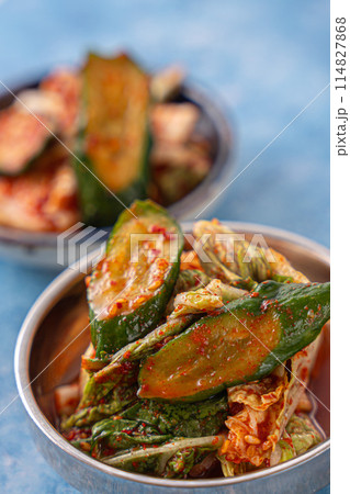 美味しそうなキムチ 韓国料理 114827868