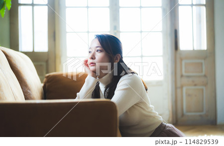 女性ポートレート 114829539