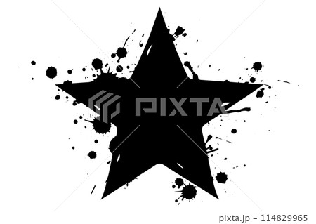 Urban Star Icon Graffiti: Spray Paint Vector Art with Street Style. Urban Star Icon Graffiti: Spray Paint Vector Art with Street Style. 114829965