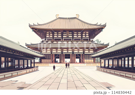 古都奈良の観光風景-2 古都奈良の観光風景-2 114830442