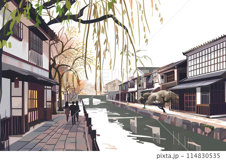 倉敷の美しい風景-1 114830535