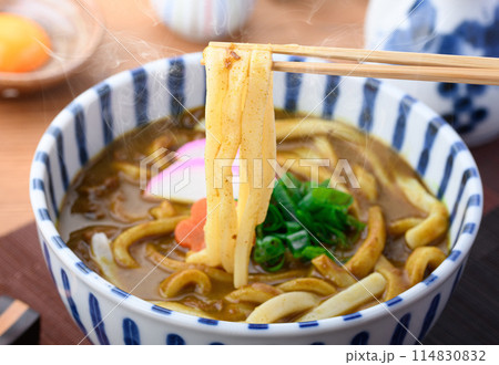 カレーうどん 極太麺 讃岐うどん 114830832