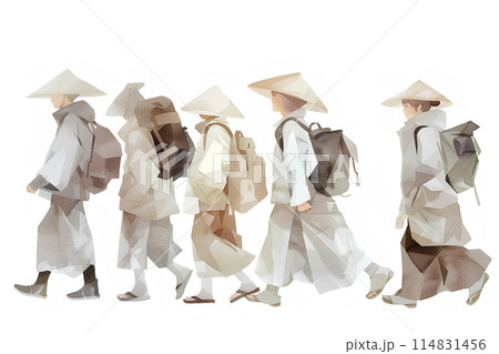 四国巡礼 お遍路さん 114831456