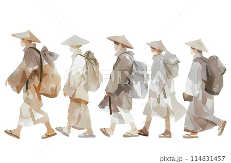 四国巡礼 お遍路さん 四国巡礼 お遍路さん 114831457