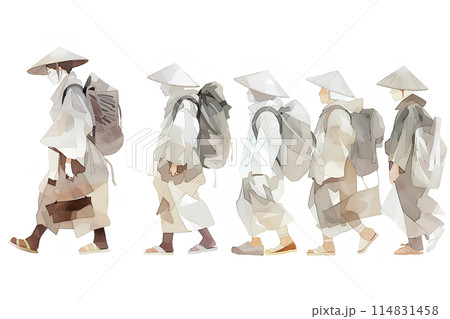 四国巡礼 お遍路さん 四国巡礼 お遍路さん 114831458