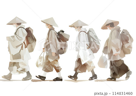 四国巡礼 お遍路さん 114831460