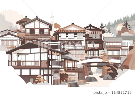 銀山温泉（山形）-2 114831713