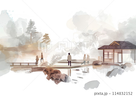 湯煙の別府温泉-3 114832152