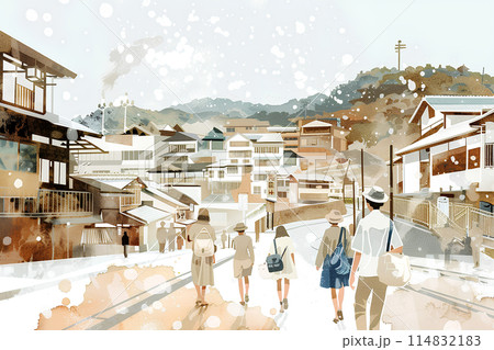 湯煙の別府温泉-5 114832183