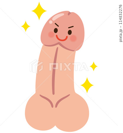 元気な男性器のキャラクター ペニス 元気な男性器のキャラクター ペニス 114832276