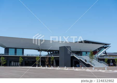 サッカー専用球技場｜金沢スタジアム｜金沢市民サッカー場｜ゴースタ｜2024年5月撮影｜石川県金沢市 114832902